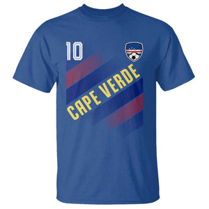 Cape Verde Soccer Jersey Style National Pride T Shirt Cabo Verde Football Fans Number 10 Athletic