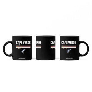 Cape Verde Flag Blue Shark Heritage Coffee Mug Cabo Verde Verdean Pride Soccer Football Fans TS02 Print Your Wear