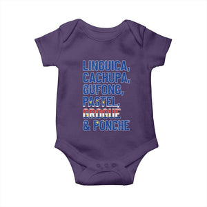 Cape Verde Traditional Food & Drinks List Baby Onesie Cabo Verdean Cachupa Grogue Heritage Gift