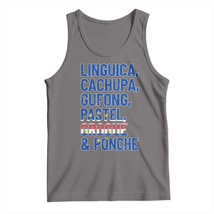 Cape Verde Traditional Food & Drinks List Tank Top Cabo Verdean Cachupa Grogue Heritage Gift