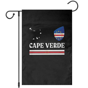 Cape Verde Country Map Shield Emblem Garden Flag Cabo Verde Roots National Pride Gift