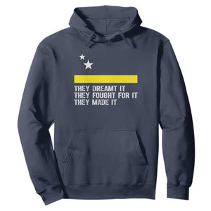 Curaçao Flag History Pride Hoodie They Dreamt Fought Made It