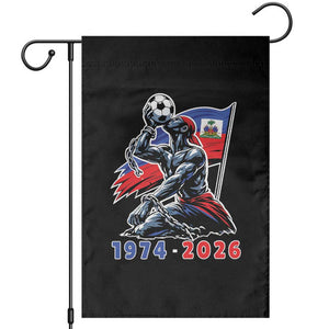 Haiti Soccer Tournament History 1974 to 2026 Garden Flag Powerful Haitian Broken Chains National Flag Football Fans