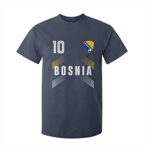 Bosnia Herzegovina Soccer Sports Graphic Number 10 Jersey Style T Shirt For Kid Proud Bosnian Football Fans Game Day Pride
