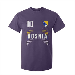 Bosnia Herzegovina Soccer Sports Graphic Number 10 Jersey Style T Shirt For Kid Proud Bosnian Football Fans Game Day Pride