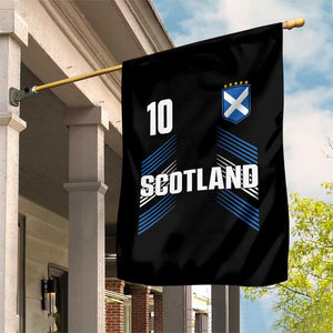 Scotland Soccer Sports Graphic Number 10 Jersey Style Garden Flag Proud Scottish Football Fans Game Day Pride TS02 Print Your Wear