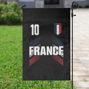 France Soccer Sports Graphic Number 10 Jersey Style Garden Flag Proud French Football Fans Game Day Pride TS02 Print Your Wear