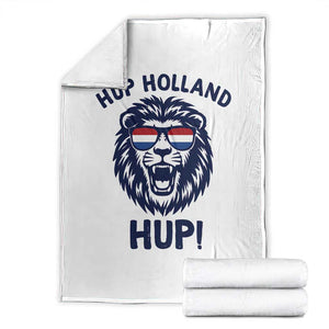 Hup Holland Hup Lion Netherlands Flag Throw Blanket Nederlands Dutch Pride Soccer Fans