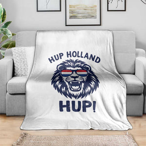 Hup Holland Hup Lion Netherlands Flag Throw Blanket Nederlands Dutch Pride Soccer Fans