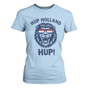 Hup Holland Hup Lion Netherlands Flag T Shirt For Women Nederlands Dutch Pride Soccer Fans
