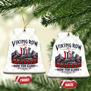 Viking Row Ro Ro Norway Norge Norwegian Flag Ceramic Ornament Row For Glory Norway Together As One Retro Football Fans TS02 Print Your Wear