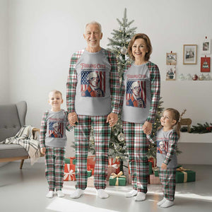Funny George Washington Revolutionary Patriotic Plaid Pajama Set Feeling Cute Might Start A Revolution Later TS02 Christmas Plaid Print Your Wear