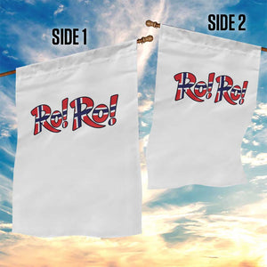 Funny Norway Flag Ro Ro Typography Graphic Garden Flag Norge Norwegian Flag Football Fans TS02 Print Your Wear
