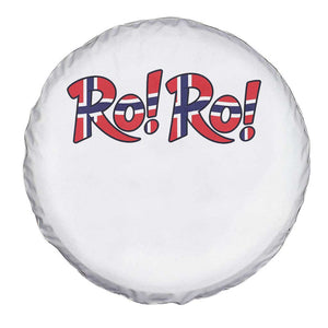 Funny Norway Flag Ro Ro Typography Graphic Spare Tire Cover Norge Norwegian Flag Football Fans TS02 Print Your Wear