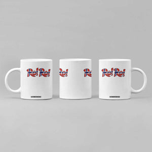 Funny Norway Flag Ro Ro Typography Graphic Coffee Mug Norge Norwegian Flag Football Fans TS02 Print Your Wear