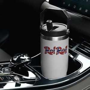 Funny Norway Flag Ro Ro Typography Graphic Flip Straw Tumbler Norge Norwegian Flag Football Fans TS02 Print Your Wear