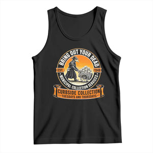 Funny Plague Doctor History Humor Tank Top Bring Out Your Dead Curbside Collection