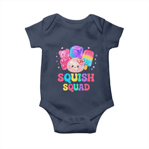 Squish Squad Kawaii Glitter Dumpling and Candy Graphic Baby Onesie Cute Gummy Bear Popsicle