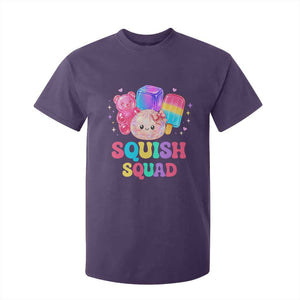 Squish Squad Kawaii Glitter Dumpling and Candy Graphic T Shirt For Kid Cute Gummy Bear Popsicle