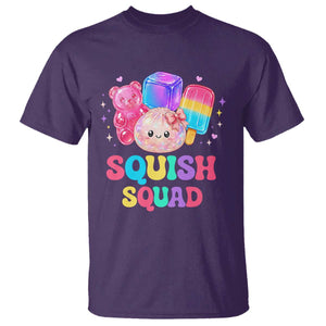 Squish Squad Kawaii Glitter Dumpling and Candy Graphic T Shirt Cute Gummy Bear Popsicle