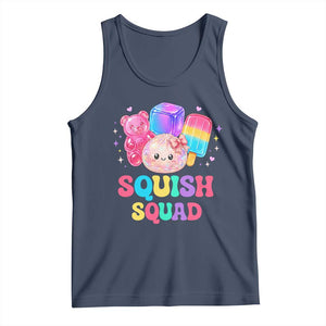 Squish Squad Kawaii Glitter Dumpling and Candy Graphic Tank Top Cute Gummy Bear Popsicle