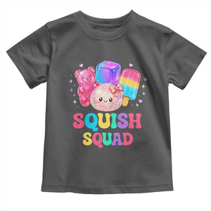 Squish Squad Kawaii Glitter Dumpling and Candy Graphic Toddler T Shirt Cute Gummy Bear Popsicle