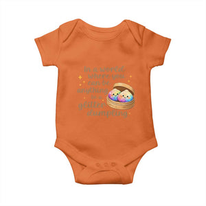 Be A Glitter Dumpling Kawaii Graphic Baby Onesie In A World Squish Squad Mystery Box