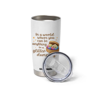 Be A Glitter Dumpling Kawaii Graphic Tumbler Cup In A World Squish Squad Mystery Box
