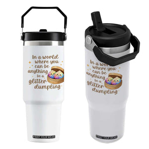 Be A Glitter Dumpling Kawaii Graphic Flip Straw Tumbler In A World Squish Squad Mystery Box