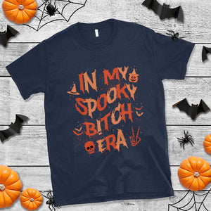 In My Spooky Bitch Era Halloween Costumes Pumpkin Season T Shirt TS02 Printyourwear