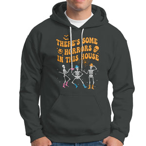 There's Some Horrors In This House Spooky Halloween Skeleton Hoodie TS02 Printyourwear