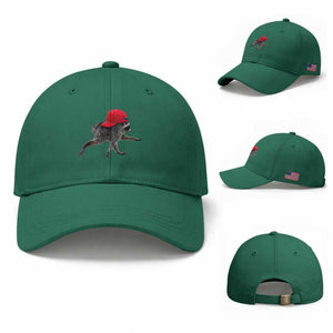 Funny Jimothy Raccoon Wearing Red Cap Graphic Baseball Cap Viral Seattle Trash Panda Feral Legend