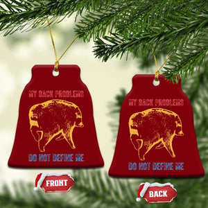 Funny Jimothy Meme Back Pain Humor Ceramic Ornament My Back Problems Do Not Define Me Viral Seattle Raccoon
