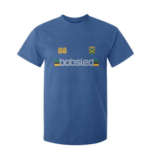 Jamaica Bobsled 1988 Sports Jersey Style T Shirt For Kid Retro Winter Games Team Island Jamaican Pride