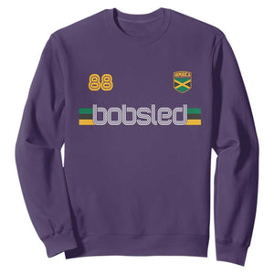 Jamaica Bobsled 1988 Sports Jersey Style Sweatshirt Retro Winter Games Team Island Jamaican Pride