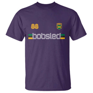 Jamaica Bobsled 1988 Sports Jersey Style T Shirt Retro Winter Games Team Island Jamaican Pride