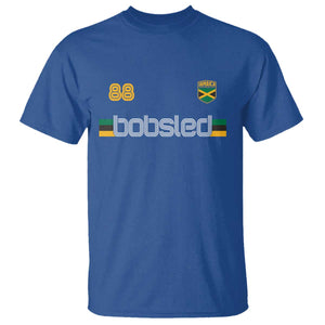 Jamaica Bobsled 1988 Sports Jersey Style T Shirt Retro Winter Games Team Island Jamaican Pride
