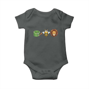 Hose Bee Lion Meme Slang Funny Wordplay Pun Graphic Baby Onesie