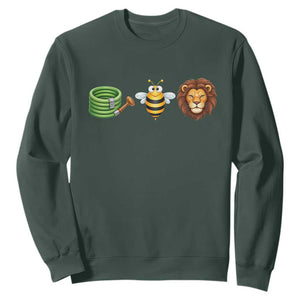 Hose Bee Lion Meme Slang Funny Wordplay Pun Graphic Sweatshirt