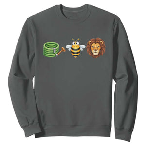 Hose Bee Lion Meme Slang Funny Wordplay Pun Graphic Sweatshirt