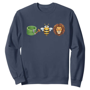 Hose Bee Lion Meme Slang Funny Wordplay Pun Graphic Sweatshirt