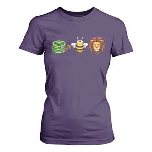 Hose Bee Lion Meme Slang Funny Wordplay Pun Graphic T Shirt For Women