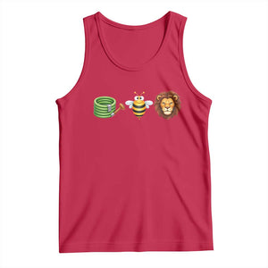 Hose Bee Lion Meme Slang Funny Wordplay Pun Graphic Tank Top