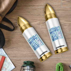 Cute Otter Pun Back To School Retro Preppy Bullet Tumbler Otterly Happy To See You