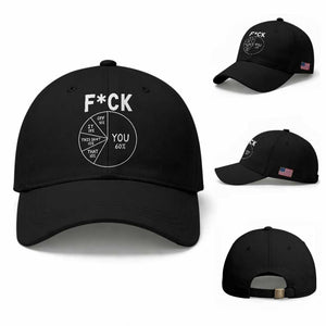 Funny Fuck Profanity Pie Chart You Off It This Shit That Baseball Cap Sarcastic Anti Social Office Humor