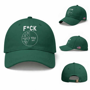 Funny Fuck Profanity Pie Chart You Off It This Shit That Baseball Cap Sarcastic Anti Social Office Humor