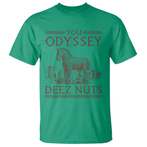 Funny Trojan Horse You Odyssey Deez Nuts T Shirt Offensive Adult Humor Greek Mythology Humor