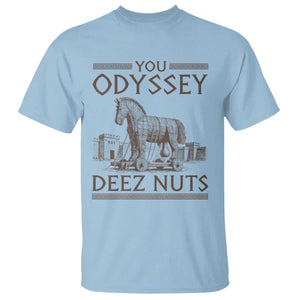 Funny Trojan Horse You Odyssey Deez Nuts T Shirt Offensive Adult Humor Greek Mythology Humor