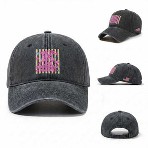 Does This Shirt Make Me Look Professionally Developed Washed Cotton Baseball Cap Y2K Retro Stars Funny Professional Development Workplace Humor