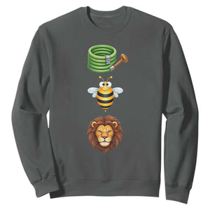 Hose Bee Lion Meme Slang Funny Sarcastic Pun Graphic Sweatshirt